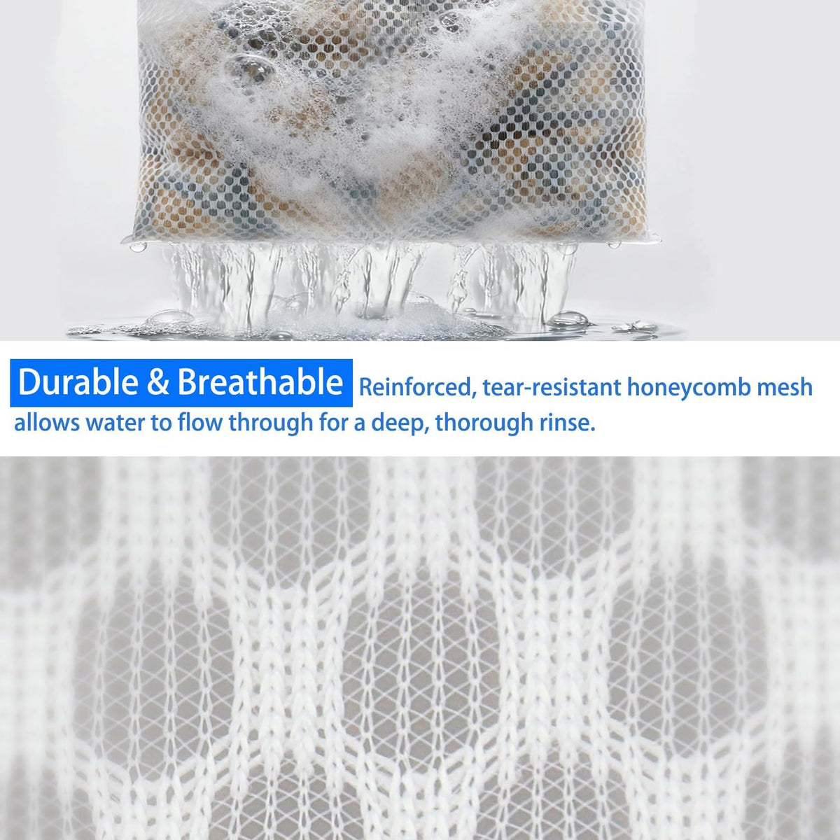 4Pcs Mesh Laundry Bags Delicates Lingerie Wash Washer Washing Machine Bag