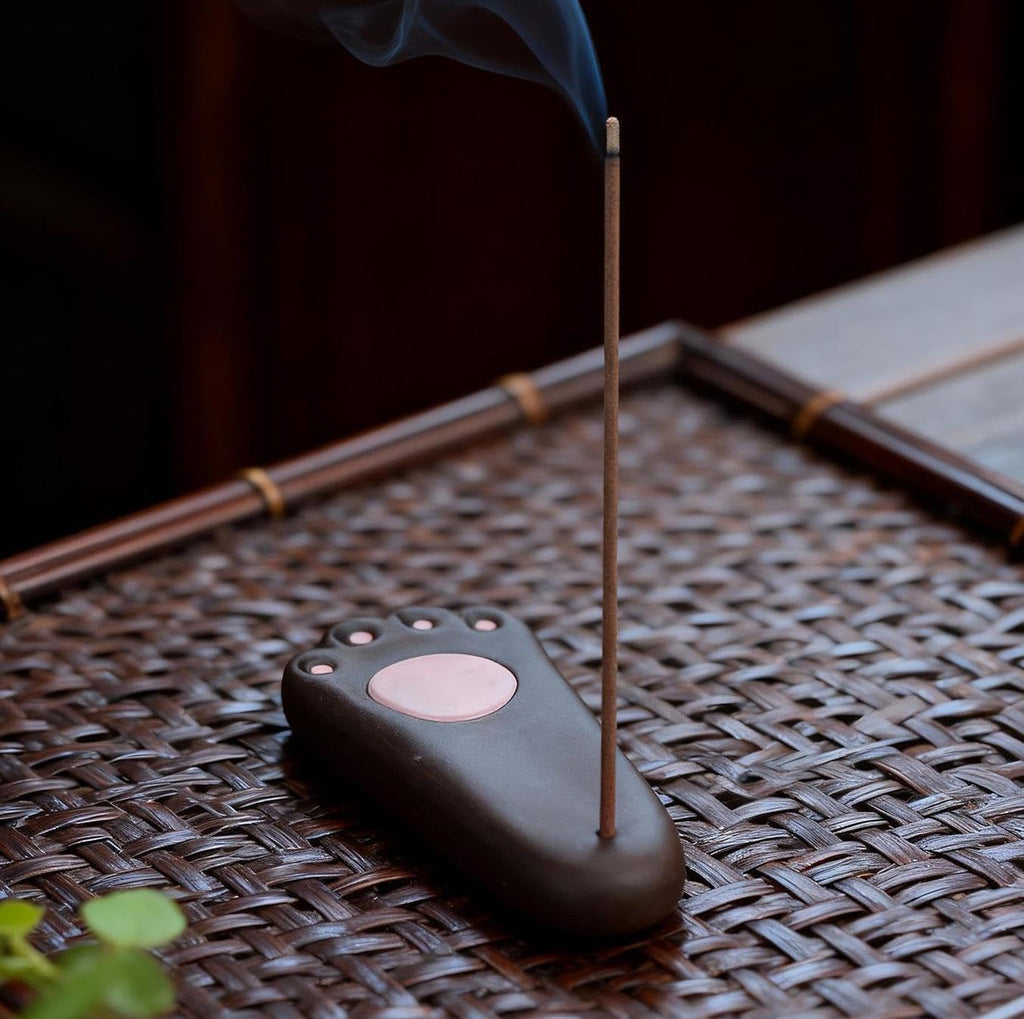 Japanese Incense Holder Ceramic Burner for Pine & Frankincense Sticks