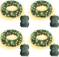 4 Pack Fairy String Lights Battery Operated Auto Timer