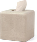 YMXYJM Resin Tissue Box Cover, Modern Square Holder, Beige