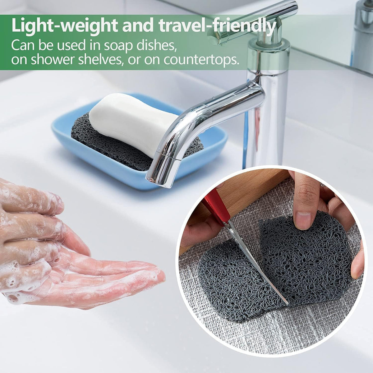 Soap Savers for Bar Soaps, Soap Saver Pads