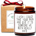 Get Well Gifts for Women After Surgery,Take Your Pain Candle
