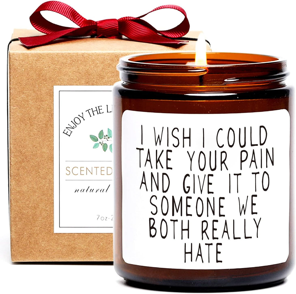 Get Well Gifts for Women After Surgery,Take Your Pain Candle
