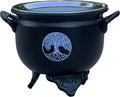 Large Metal Charcoal Incense Burner – Tree of Life Design – Round Incense Holder for Charcoal, Resin, Herbs & Loose Incense