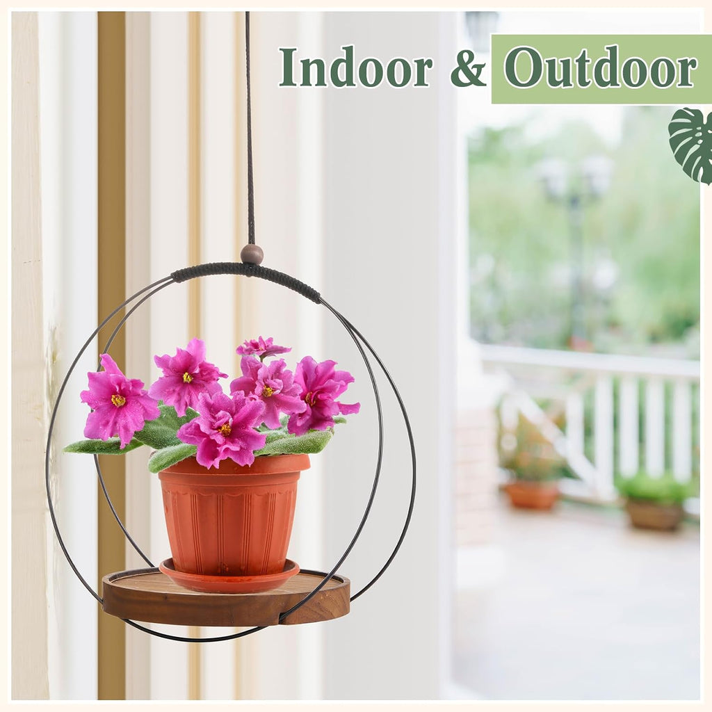 Threehoney 1 Pack 7.9'' Hanging Planter for Indoor Plants, Plant Hangers