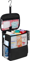 Lifewit Mesh Shower Caddy Bag, Hanging Shower Organizer, Medium, Black