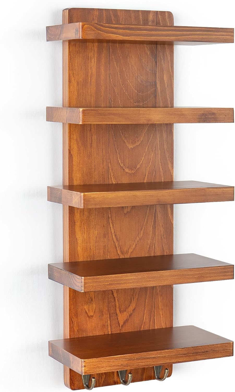 Sunglasses Organizer, Wall Mount Wood Sunglass Holder Rack