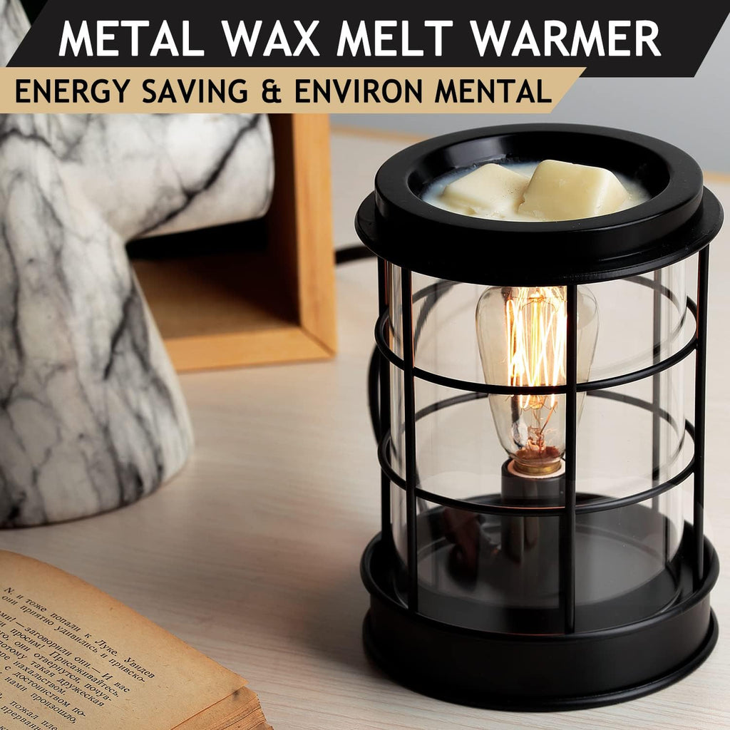 Electric Wax Melt Warmer,Wax Warmer for Scented Wax,Vintage Edison
