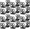 Book Ends,12 Pair Bookends Metal Bookend (Folding Book Ends 12 Pair)