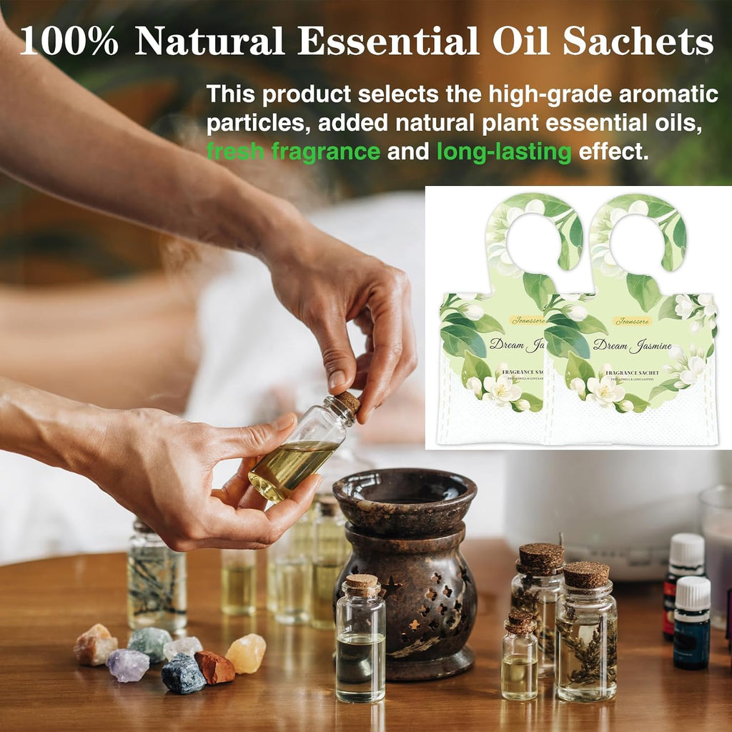 15 Packs Scented Sachets for Drawers and Closets, Home Fragrance Sachet