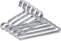 Stainless Steel Metal Hangers, 50 Pack, 16.5 Inch, 15 lb Capacity
