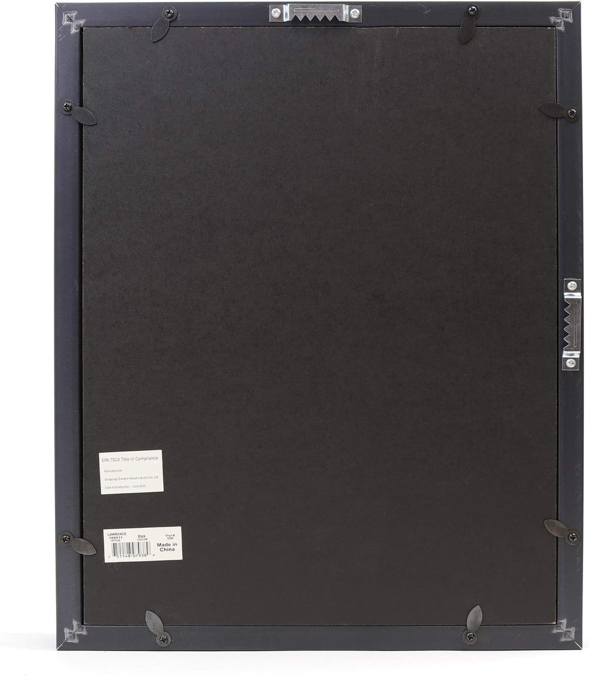 Lawrence Frames Shadow Box Frame, 11x14,Black