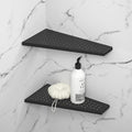 Corner Shower Shelf 12" Matte Black, 304 Stainless Steel