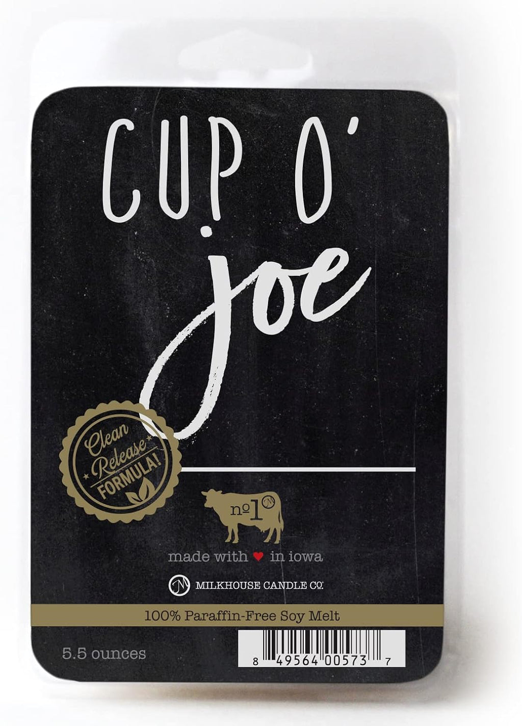 Milkhouse Candle Company Soy Wax Melts, Cup O' Joe, 5.5 oz