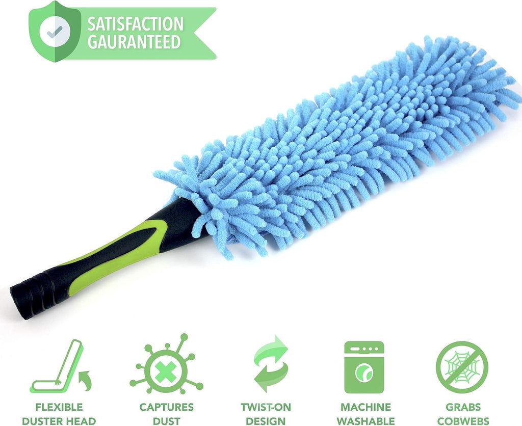 EVERSPROUT Fan Duster (Attachment Only), Bendable Microfiber Cleaner