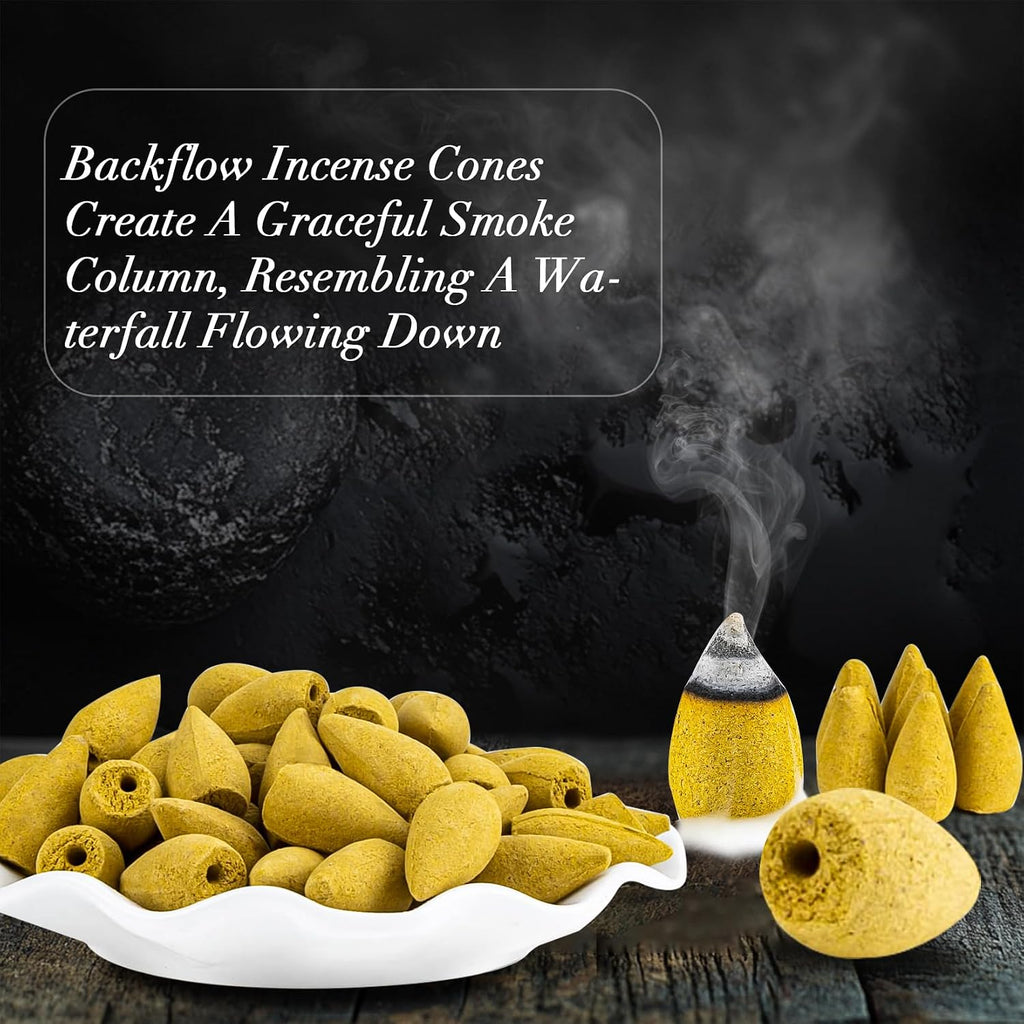 Backflow Incense Cones (Jasmine)