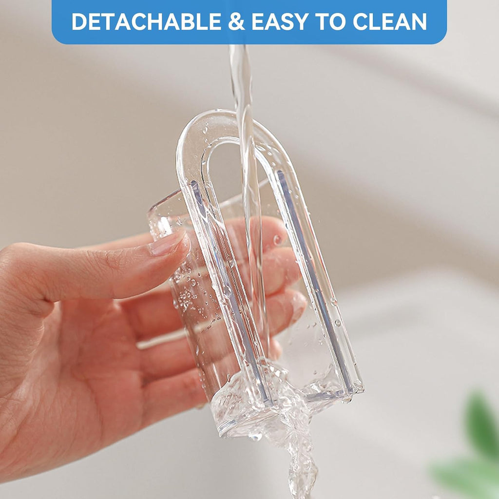 MOPMS Electric Toothbrush Holders Wall Mounted for Bathrooms 2Pcs