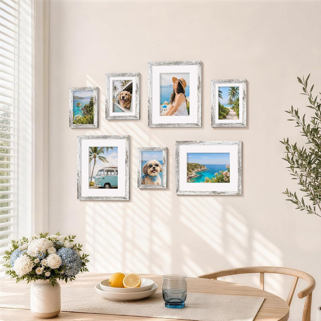 decorUhome Picture Frames Set of 20 for Wall Mounting & Tabletop