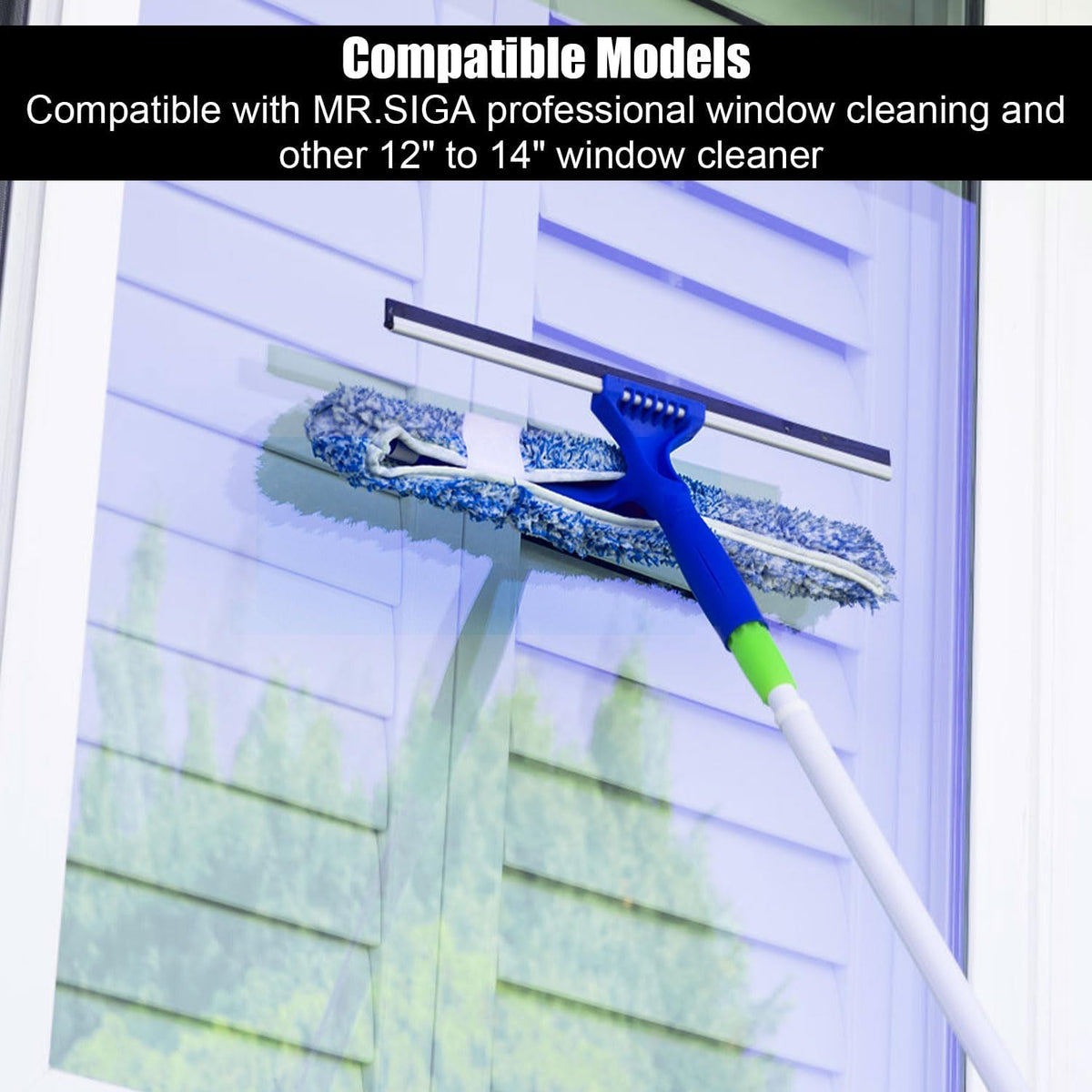 4 Pack Microfiber Window Cleaning Refill Replacement