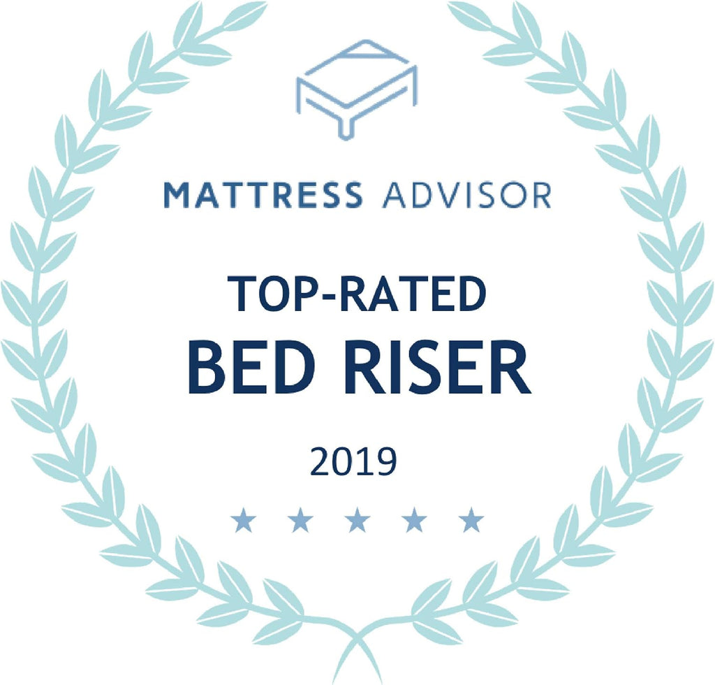 Whitmor Bed Risers - Black (Set of 4)