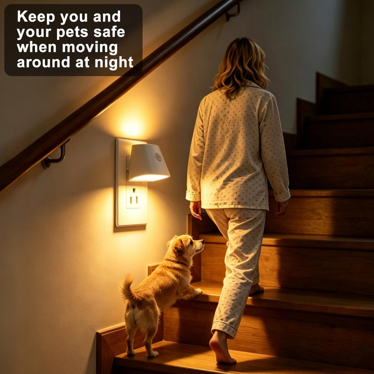 LED Night Lights Plug into Wall,Dusk to Dawn Sensor Night Light