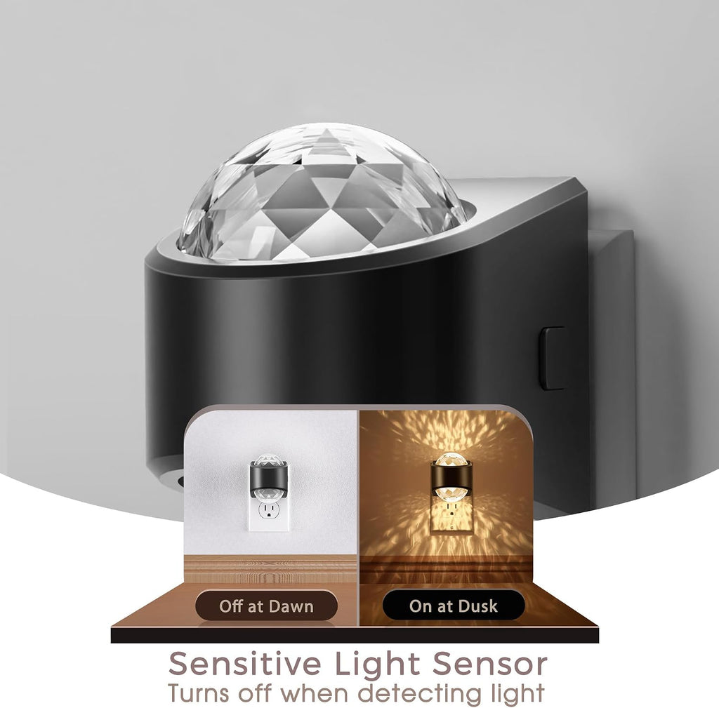 Briignite Night Light, Night Lights Plug into Wall, Projector Night Light