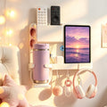 Floating Shelves for Bedside Shelf, Stick On No Drill Wall Shelf Organizer