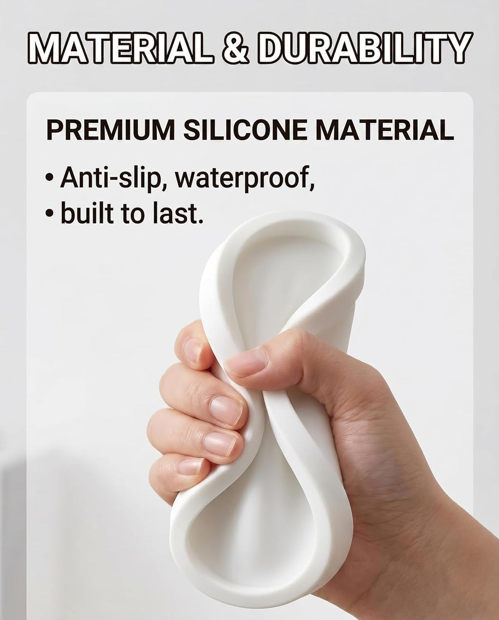 Silicone Humidifier Mat, for Levoit Classic 160 and Small Humidifiers，White