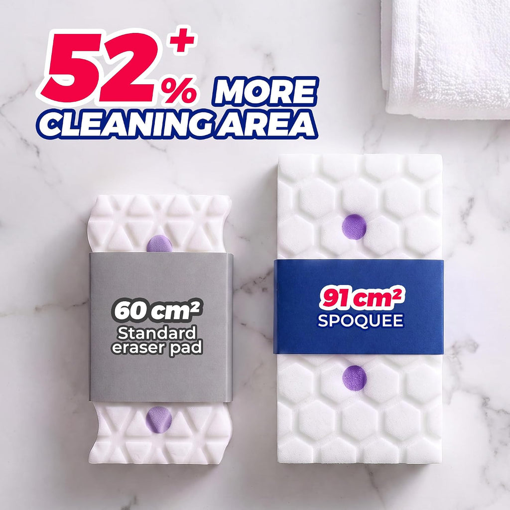 Magic Sponge Eraser Shower Cleaner Bathroom Scrubber 8 Pack