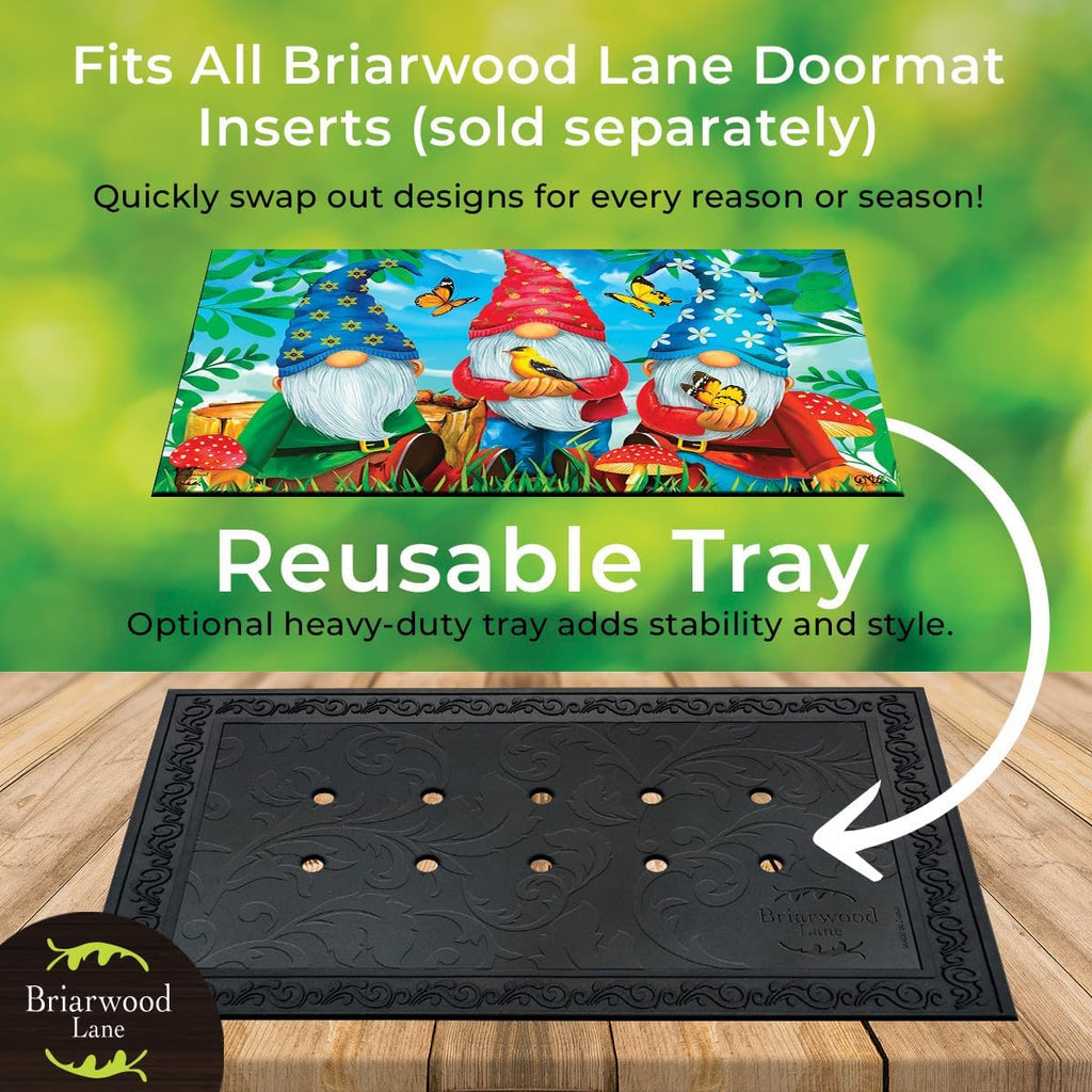 Briarwood Lane Rubber Mini Mat Doormat Tray