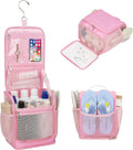 Mesh Shower Caddy Portable, Toiletry Bags for Travel, Pink