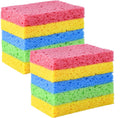 YoleShy Dish Sponges Kitchen 10 Pack Natural Compressed Cellulose Sponges