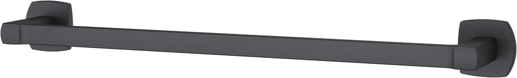 Pfister Deckard Matte Black 18 in Bathroom Towel Bar BTB-DA1B