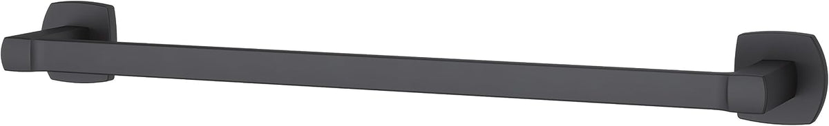 Pfister Deckard Matte Black 18 in Bathroom Towel Bar BTB-DA1B