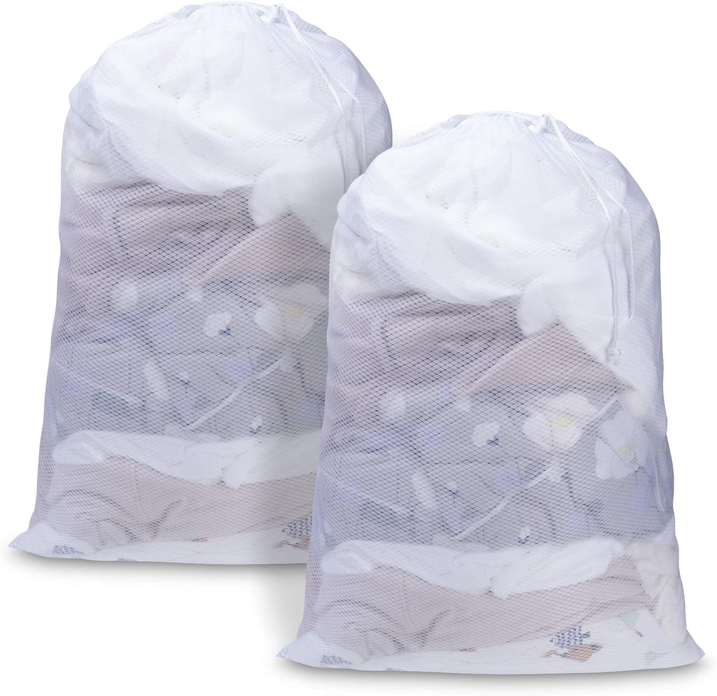 Meowoo 2Pcs Large Mesh Laundry Bag, 24×36inch