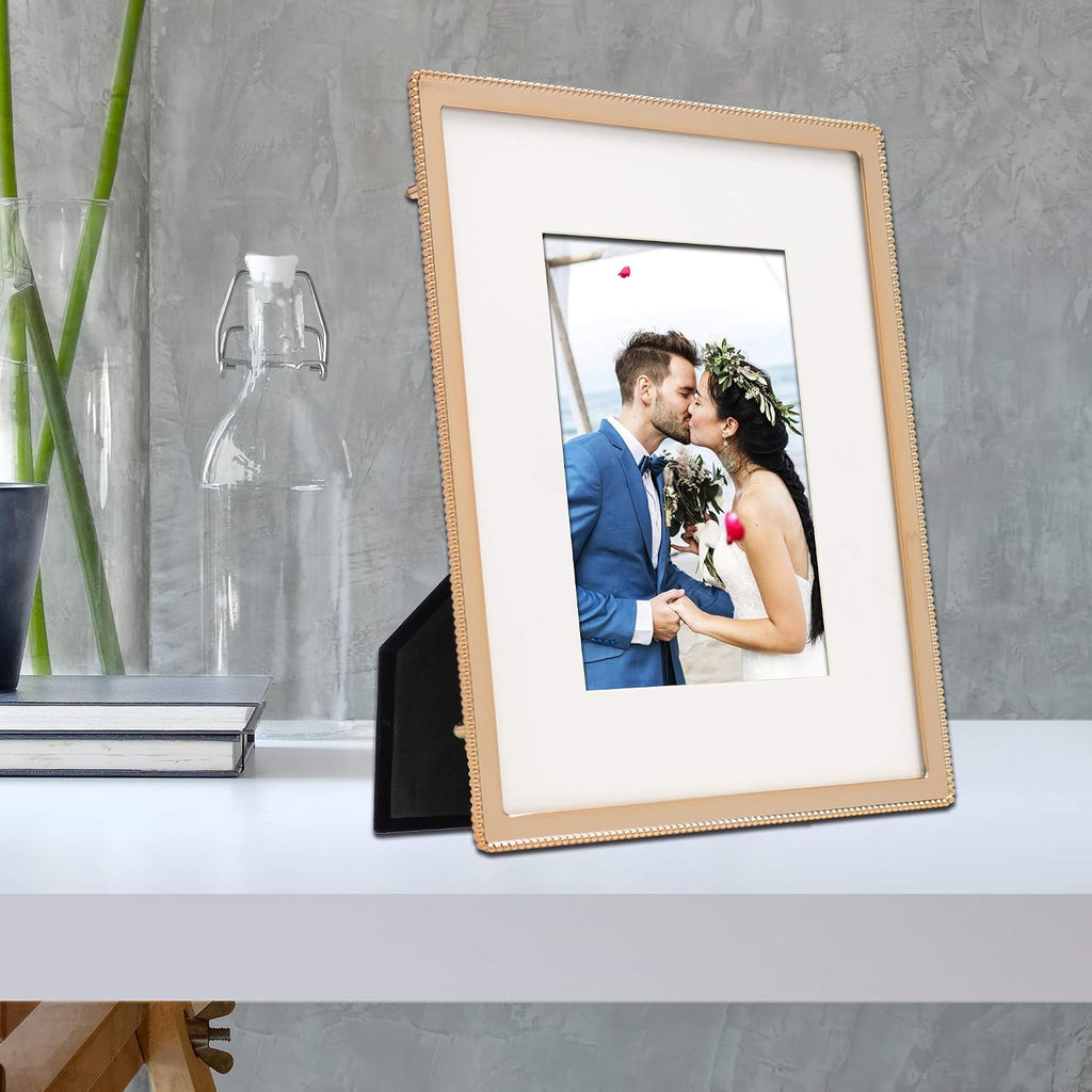 Lawrence Frames 714080 Lawrence Home Picture Frame, 8x10, Gold
