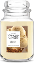 Yankee Candle French Vanilla Scented Candle, 22oz Large Jar