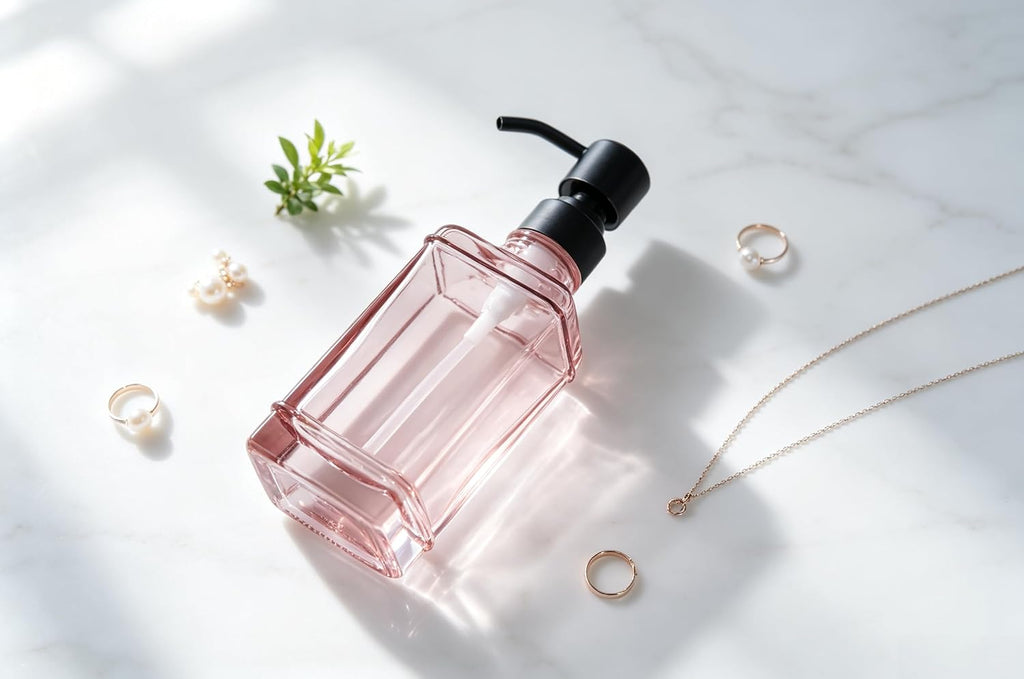 Soap Dispenser，10 Oz Antique Design Thick Glass Hand Soap Dispensers, with 304 Rust Proof Stainless Steel Pump, 6Pcs Stickers, for Kitchen,Bathroom, Apricot+Oil Rubbed Bronze