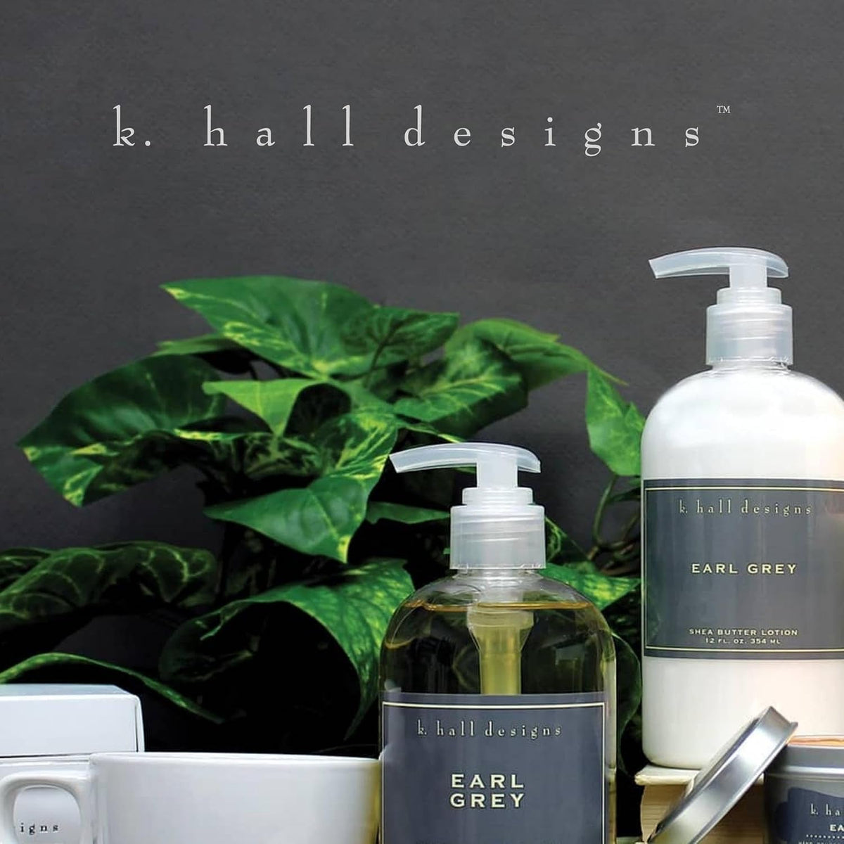 K. Hall Designs Shoreline Boxed Diffuser Kit, Calming Ocean-Inspired Scent