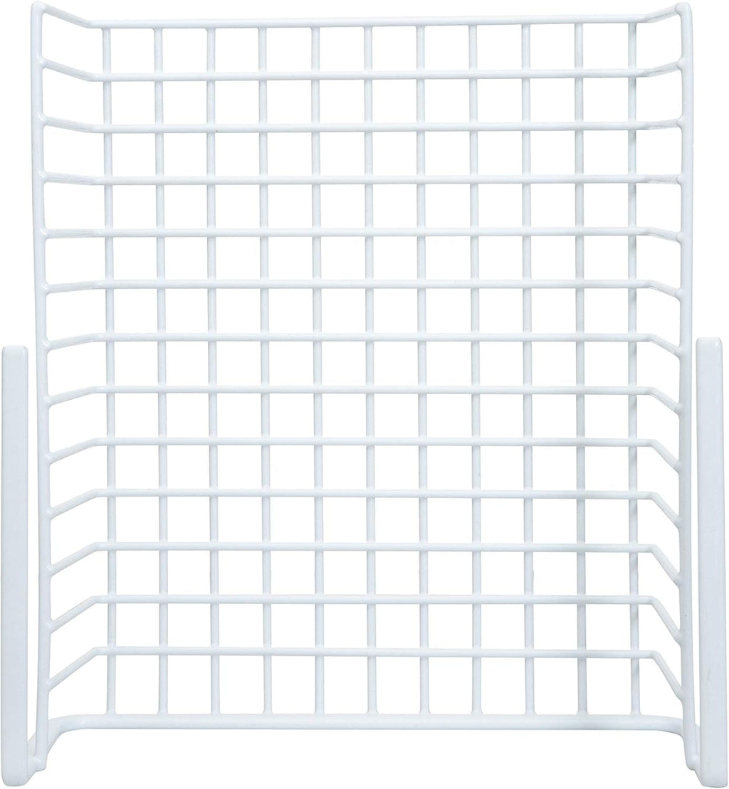 Organize It All Under Shelf Hanging Basket White Wire Rack | Dimensions : 13.5 x 12.5 x 5.13 inches | Great for Kitchen | Kitchen Storage | White