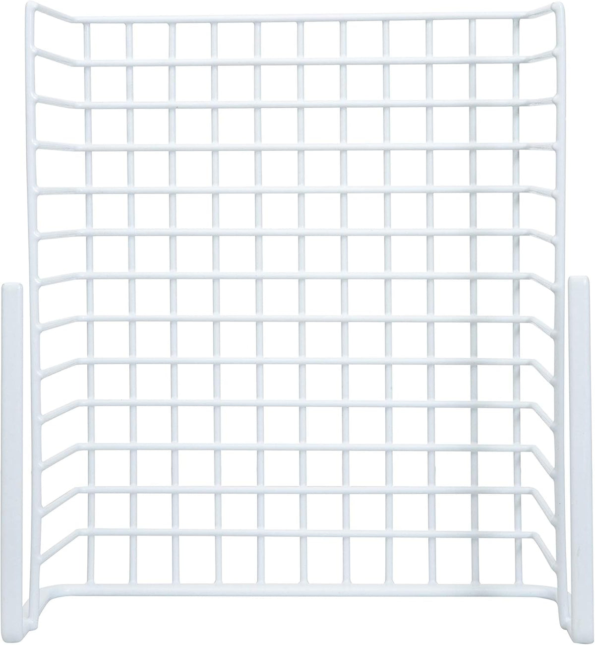 Organize It All Under Shelf Hanging Basket White Wire Rack | Dimensions : 13.5 x 12.5 x 5.13 inches | Great for Kitchen | Kitchen Storage | White