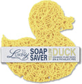 Soap Savers for Bar Soap/ShampooConditioner Bars, Made in USA by Luxiny | Lifts Bars in Soap Dishes & Shower Soap Holders | Handmade Soap Lasts Longer | Bars Dry Between uses (Yellow Duck)