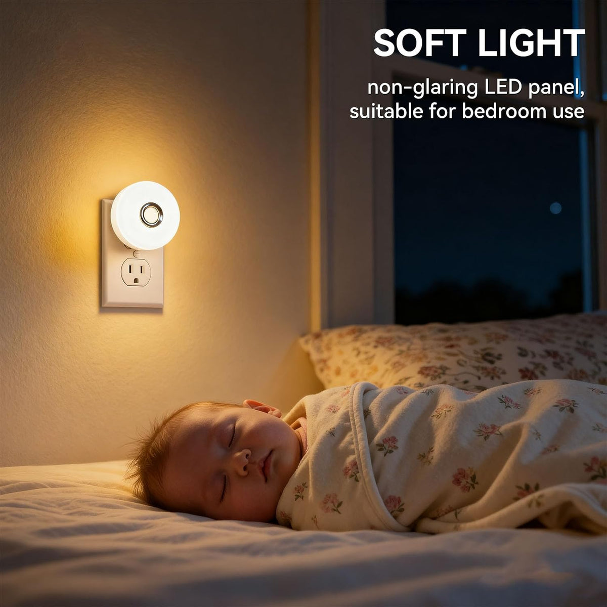Plug-in LED Night Light