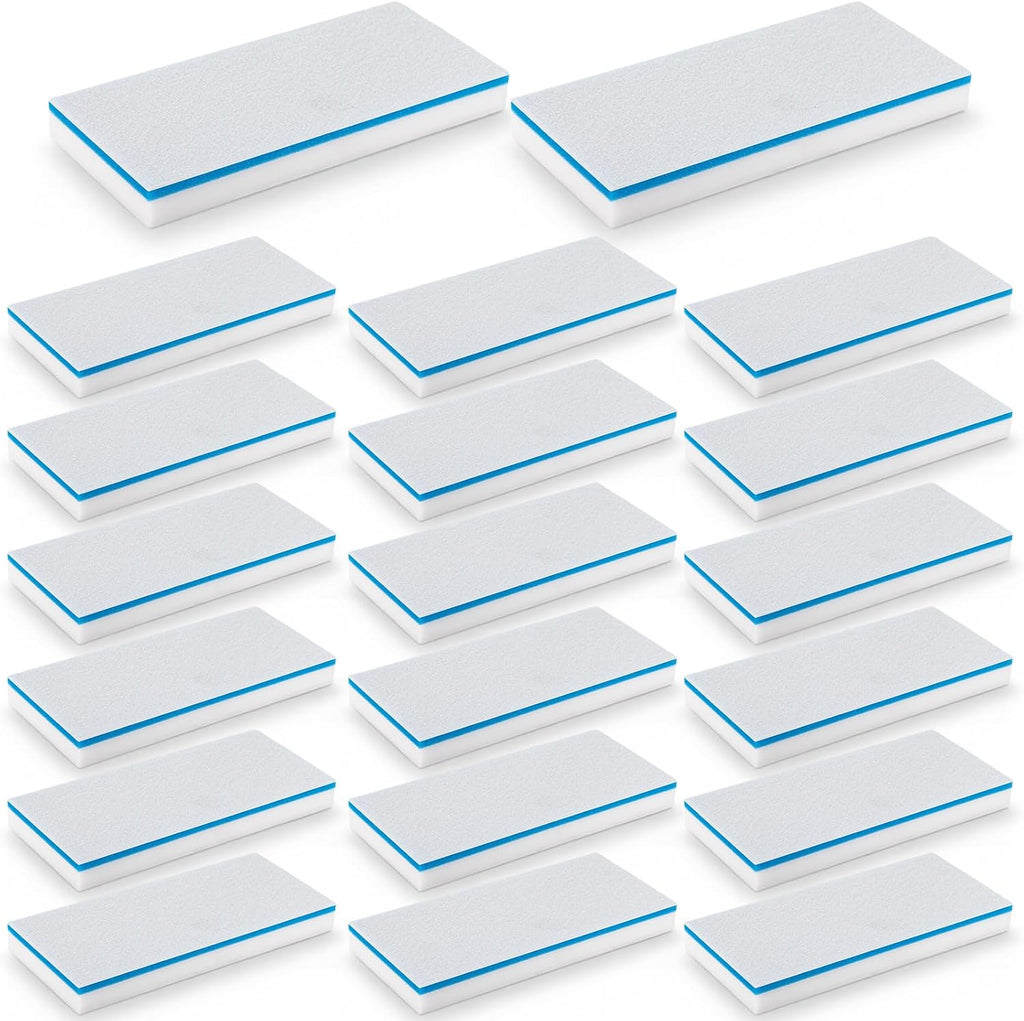 20 Pack Magic Sponge Eraser Mop Pads, 4.5" x 10" x 1"