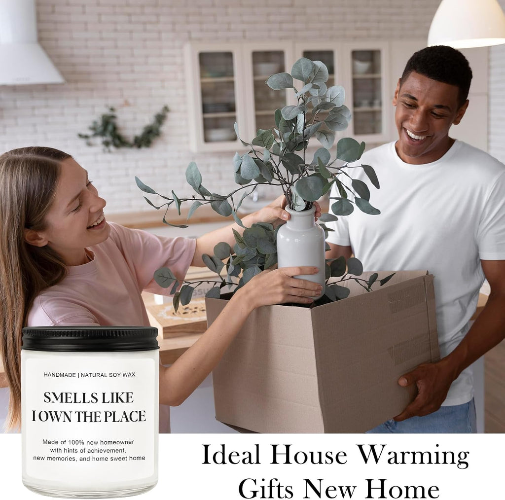 Housewarming Gifts for New Home, First Home Gift for Couples Candle