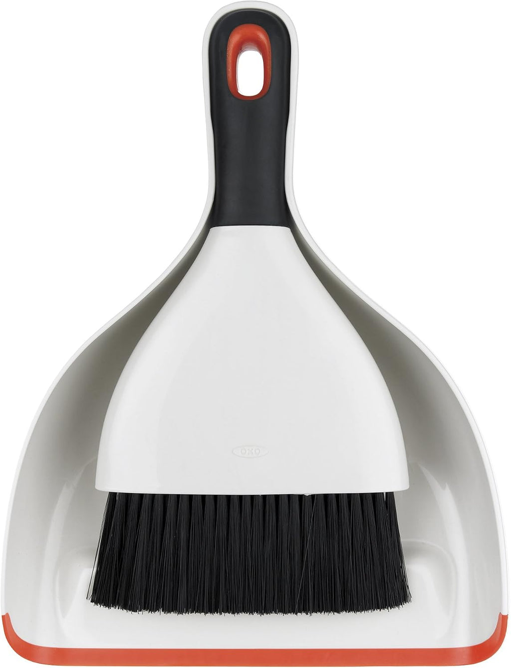 OXO Good Grips Upright Sweep Set and OXO Good Grips Dustpan and Brush Set, White