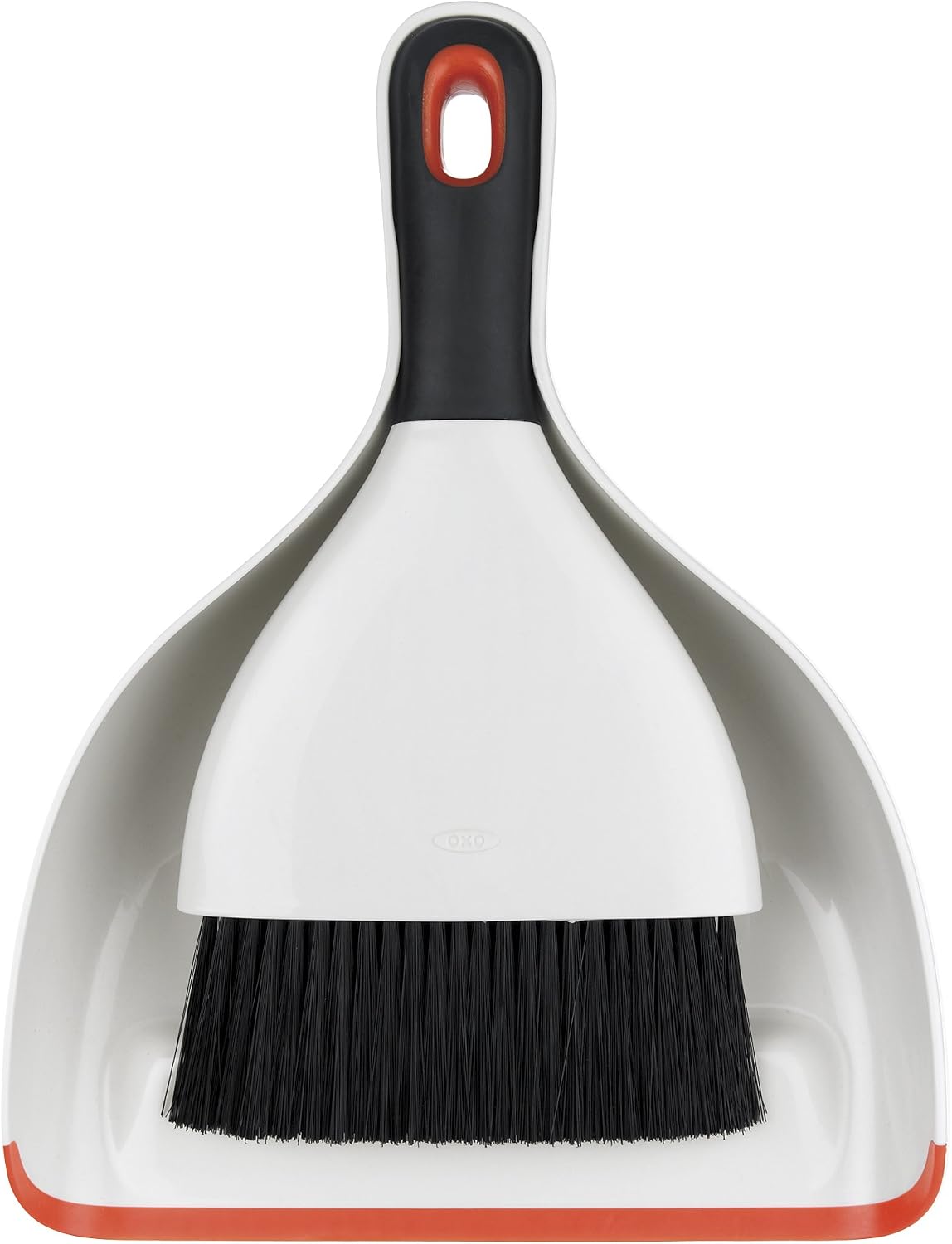 OXO Good Grips Upright Sweep Set and OXO Good Grips Dustpan and Brush Set, White