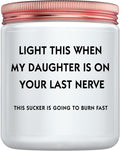 Son in Law Gifts, Cool Christmas Birthday Gifts for Son in Law Men Candle
