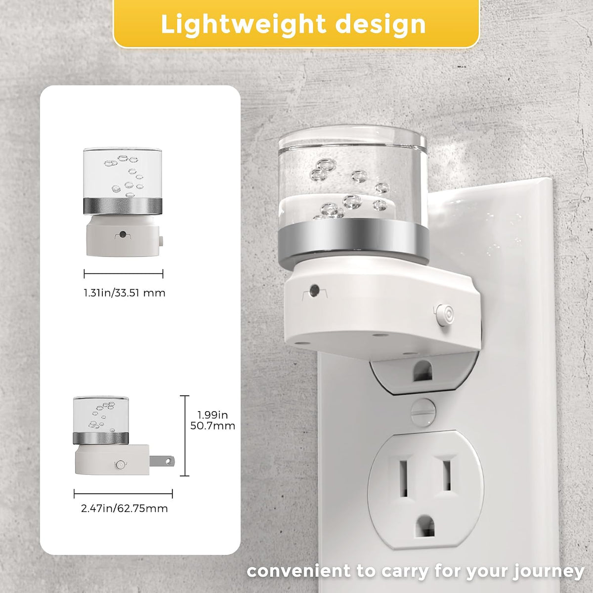 L LOHAS LED Night Light, Night Lights Plug into Wall