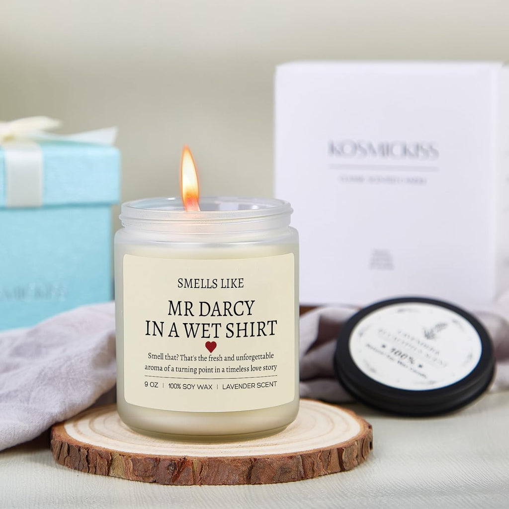 Pride and Prejudice Gifts, Pride and Prejudice Merch, Book Candle